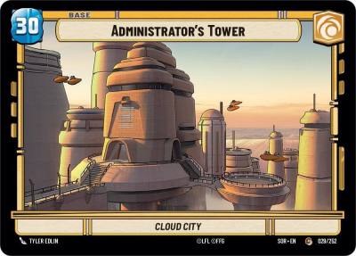 Administrator's Tower 029/252 Spark of Rebellion Star Wars card