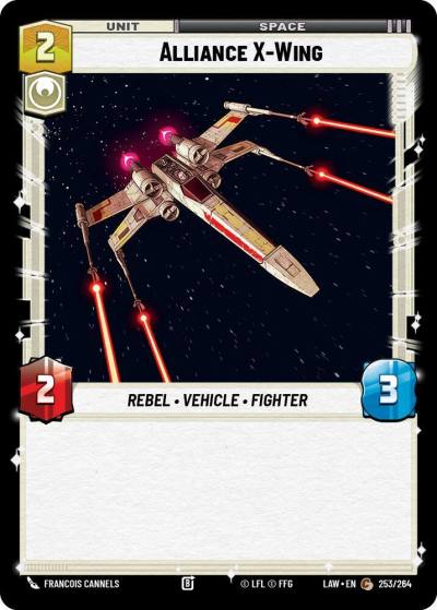 Alliance X-Wing 253/264 A Lawless Time Star Wars card