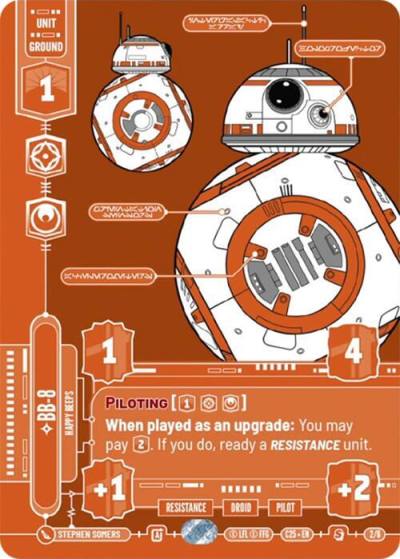 BB-8 - Happy Beeps 45694 2025 Convention Exclusive Star Wars card