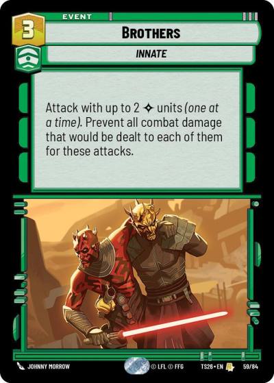 Brothers 59/64 Twin Suns Star Wars card