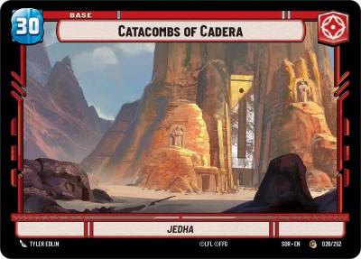 Catacombs of Cadera 026/252 Spark of Rebellion Star Wars card