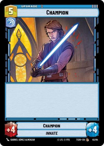 Champion 45/84 Twin Suns Star Wars card
