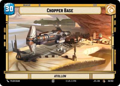 Chopper Base // X-Wing 029/262 // T02/T04 Jump to Lightspeed Star Wars card