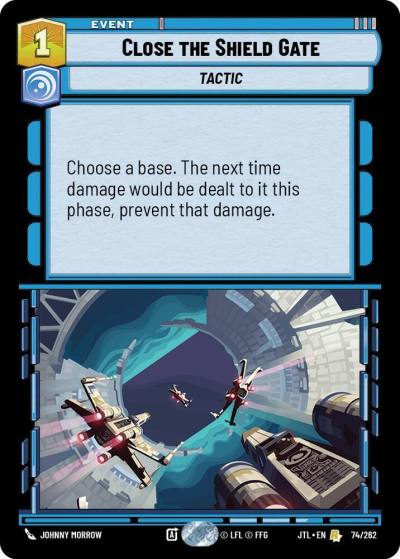 Close the Shield Gate 074/262 Jump to Lightspeed Star Wars card