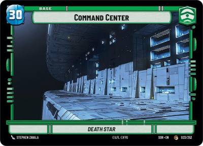 Command Center 023/252 Spark of Rebellion Star Wars card