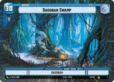 Dagobah Swamp 1/0 Gamegenic Promos Star Wars card
