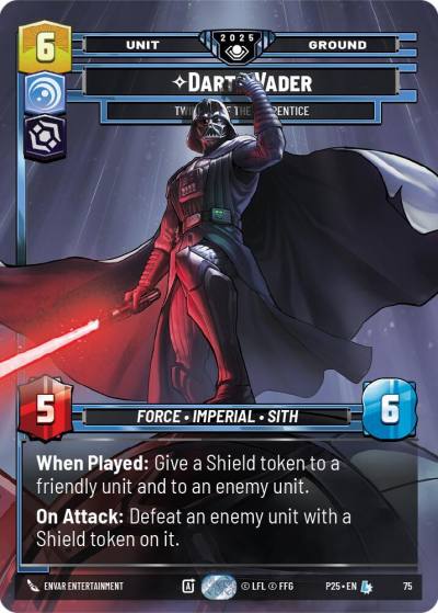 Darth Vader - Twilight of the Apprentice 75 Organized Play Promos Star Wars card