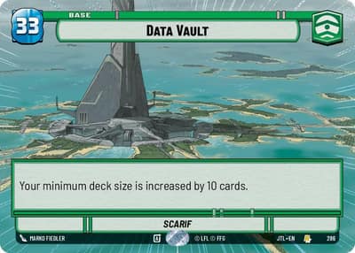Data Vault (Hyperspace) 286 Jump to Lightspeed Star Wars card
