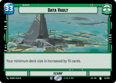 Data Vault 024/262 Jump to Lightspeed Star Wars card