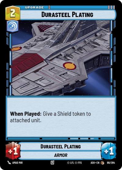 Durasteel Plating 86/264 Ashes of the Empire Star Wars card