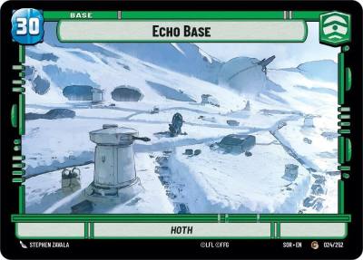 Echo Base 024/252 Spark of Rebellion Star Wars card