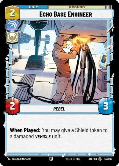 Echo Base Engineer 044/262 Jump to Lightspeed Star Wars card