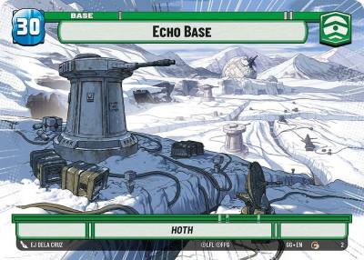 Echo Base 2/0 Gamegenic Promos Star Wars card