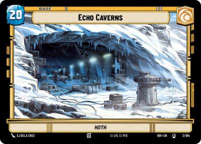 Echo Caverns 2/104 Intro Battle Hoth Star Wars card