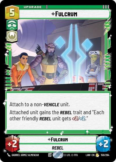 Fulcrum 150/264 A Lawless Time Star Wars card