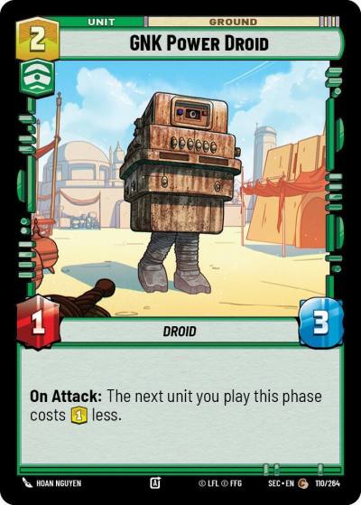 GNK Power Droid 110/264 Secrets of Power Star Wars card