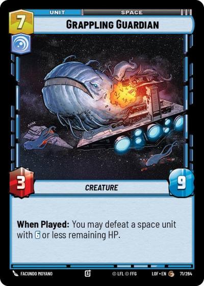Grappling Guardian 071/264 Legends of the Force Star Wars card