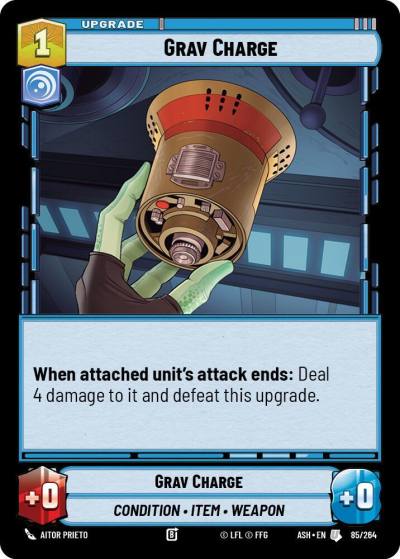 Grav Charge 85/264 Ashes of the Empire Star Wars card