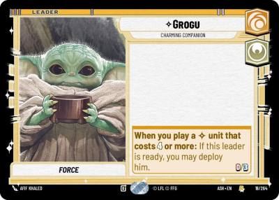 Grogu - Charming Companion 18/264 Ashes of the Empire Star Wars card