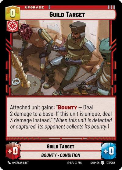 Guild Target 173/262 Shadows of the Galaxy Star Wars card