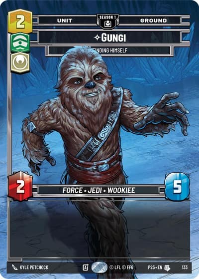 Gungi - Finding Himself (133) 133 Sector and Regional Promos: Season 1 Star Wars card