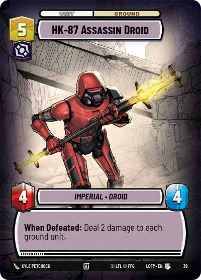 HK-87 Assassin Droid (Foil) 39 Organized Play Promos Star Wars card
