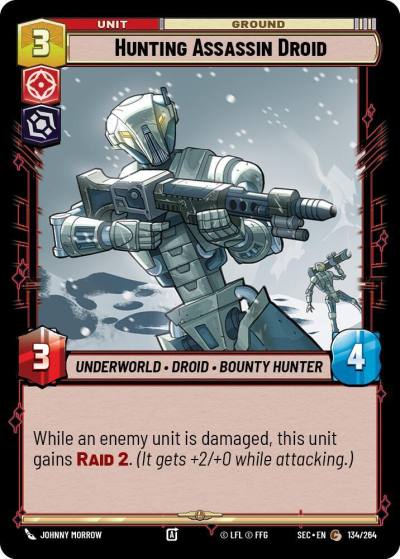 Hunting Assassin Droid 134/264 Secrets of Power Star Wars card