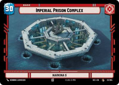 Imperial Prison Complex // Experience 23/264 // T02/T02 Secrets of Power Star Wars card
