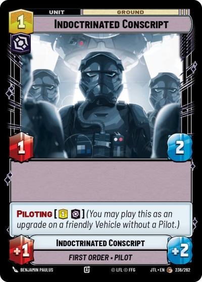 Indoctrinated Conscript 236/262 Jump to Lightspeed Star Wars card