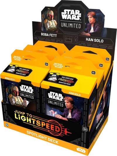 Jump to Lightspeed - Spotlight Deck Display Jump to Lightspeed Star Wars card
