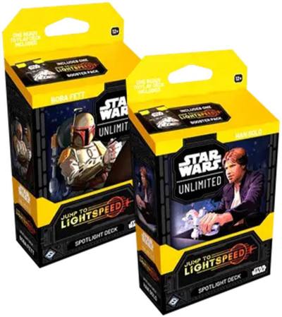 Jump to Lightspeed - Spotlight Deck Pair: Boba Fett & Han Solo Jump to Lightspeed Star Wars card