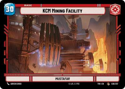 KCM Mining Facility // Clone Trooper 026/257 // T02/T02 Twilight of the Republic Star Wars card