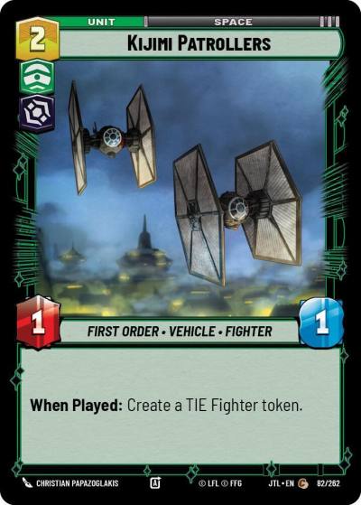 Kijimi Patrollers 082/262 Jump to Lightspeed Star Wars card