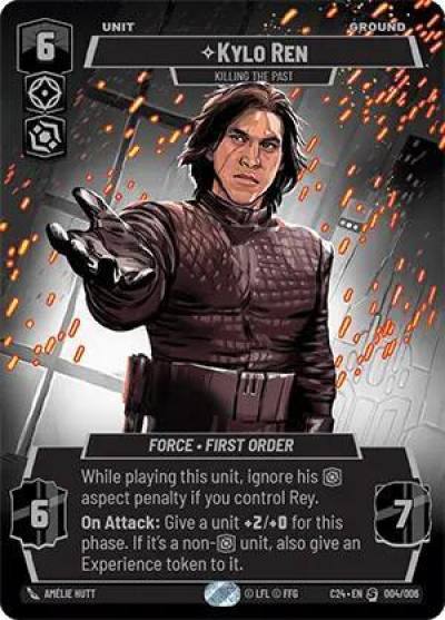 Kylo Ren - Killing the Past 004/006 2024 Convention Exclusive Star Wars card