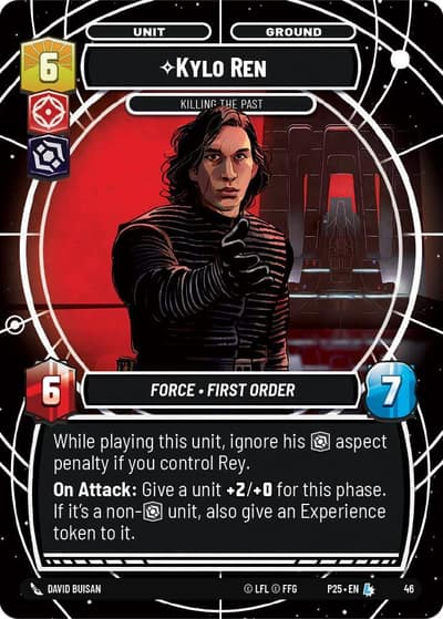 Kylo Ren - Killing the Past (Day 2) 46 Organized Play Promos Star Wars card