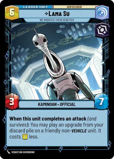 Lama Su - We Modified Their Genetics 3/264 Secrets of Power Star Wars card