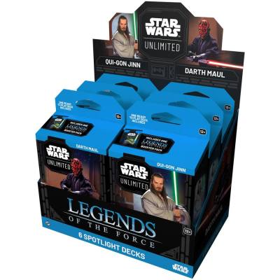 Legends of the Force - Spotlight Deck Display Legends of the Force Star Wars card