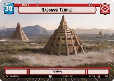 Massassi Temple // X-Wing (Hyperspace) 288 // T06 Jump to Lightspeed Star Wars card