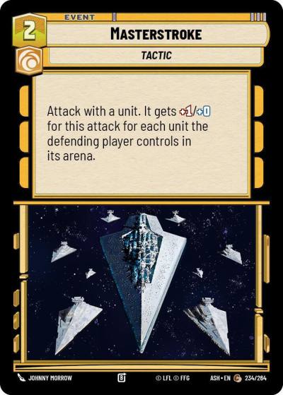Masterstroke 234/264 Ashes of the Empire Star Wars card