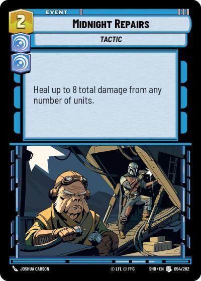 Midnight Repairs 054/262 Shadows of the Galaxy Star Wars card