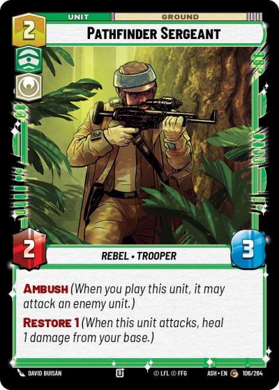 Pathfinder Sergeant 106/264 Ashes of the Empire Star Wars card