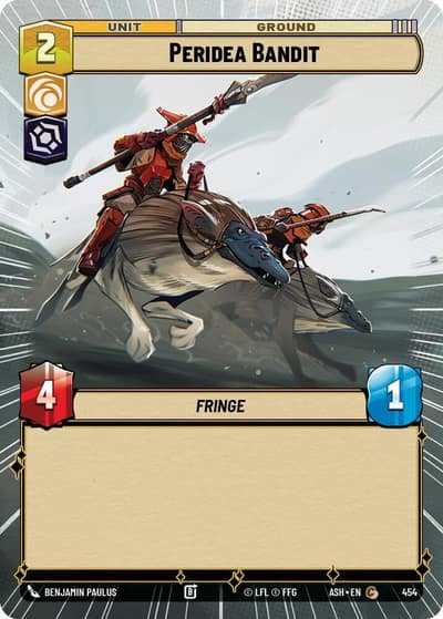 Peridea Bandit (Hyperspace) 454 Ashes of the Empire Star Wars card