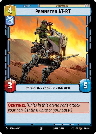 Perimeter AT-RT 068/262 Jump to Lightspeed Star Wars card