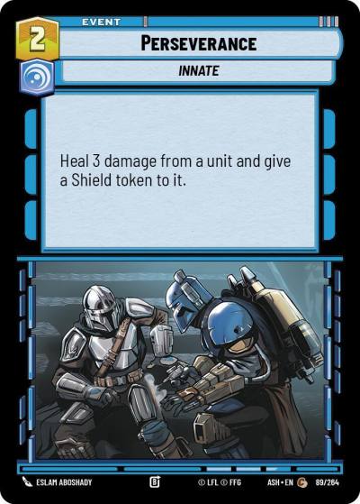 Perseverance 89/264 Ashes of the Empire Star Wars card