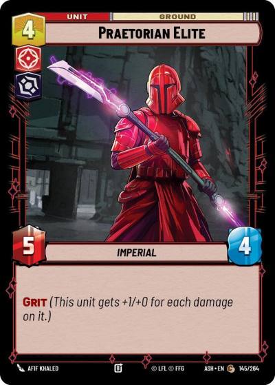 Praetorian Elite 145/264 Ashes of the Empire Star Wars card