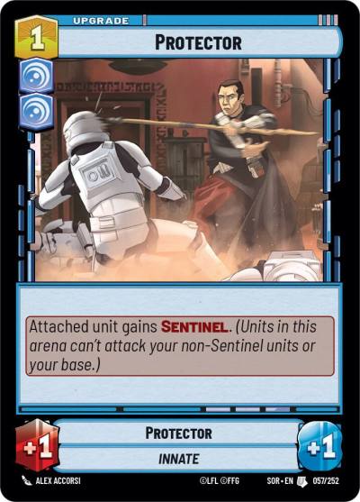 Protector 057/252 Spark of Rebellion Star Wars card