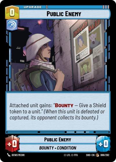 Public Enemy 068/262 Shadows of the Galaxy Star Wars card