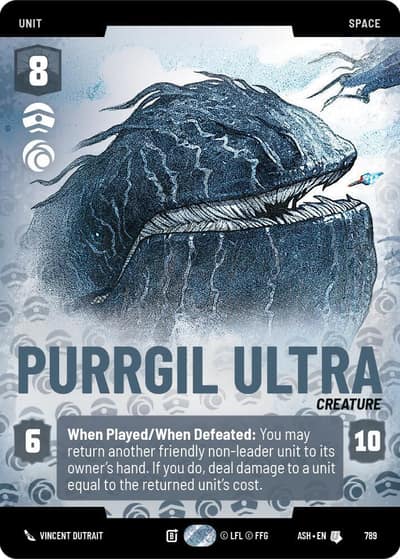 Purrgil Ultra (Prestige) 789 Ashes of the Empire Star Wars card