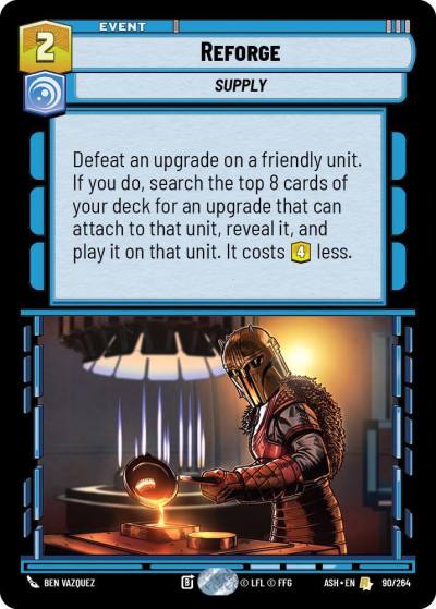 Reforge 90/264 Ashes of the Empire Star Wars card