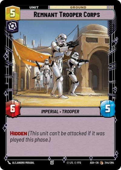 Remnant Trooper Corps 244/264 Ashes of the Empire Star Wars card